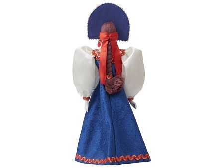 Подарочный набор: кукла фарфоровая, мёд с гецким орехом