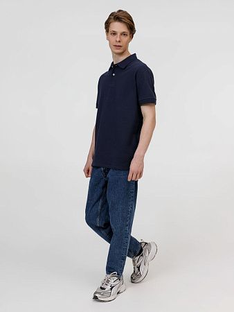 Рубашка поло унисекс Pacific, кобальт (темно-синяя), размер S