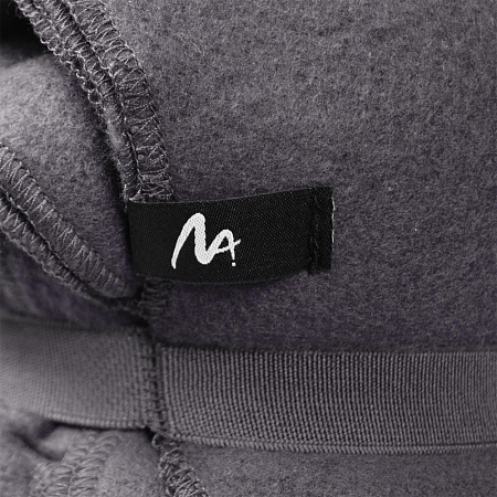 Плед дорожный флисовый Comfort Travel Blanket Warm, темно-серый, размер 152*127 см