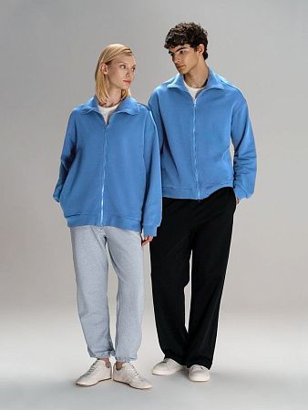 Толстовка унисекс Neofit, синяя, размер XL/2XL