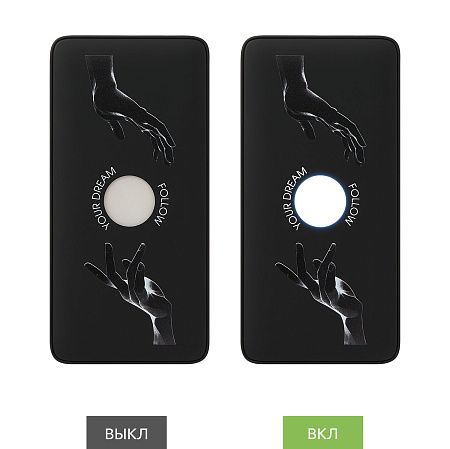 Внешний аккумулятор с подсветкой Анкор Плюс PD (Ancor PD Plus) 20000 mAh, черный