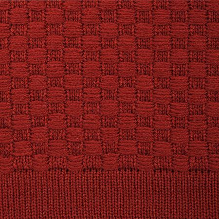 Плед Sheerness, коричневый (терракота)