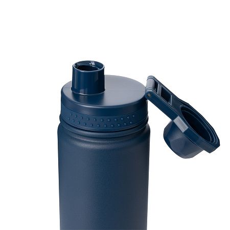 Термобутылка вакуумная герметичная Савона (Savona), синяя