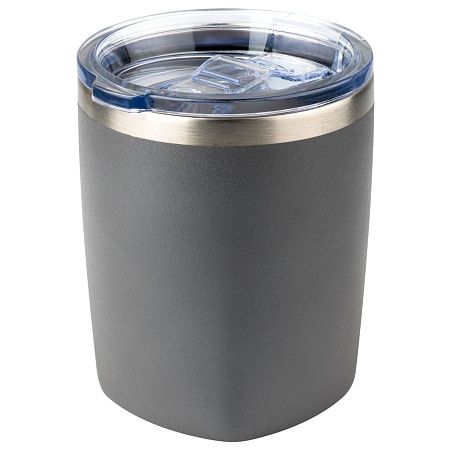 Термокружка вакуумная Вива (Viva), серая