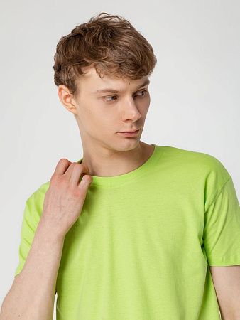 Футболка унисекс Regent 150, зеленое яблоко, размер 5XL