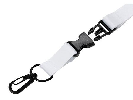 Ланъярд под сублимацию с карабином, межуровневым замком и замком обрыва, 2 см