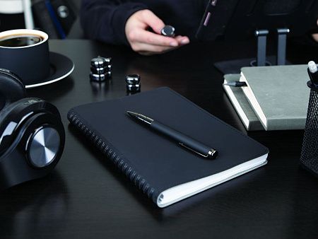 Ручка шариковая Kugel Gunmetal, черная