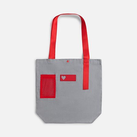 Шопер-конструктор Taga с красными элементами