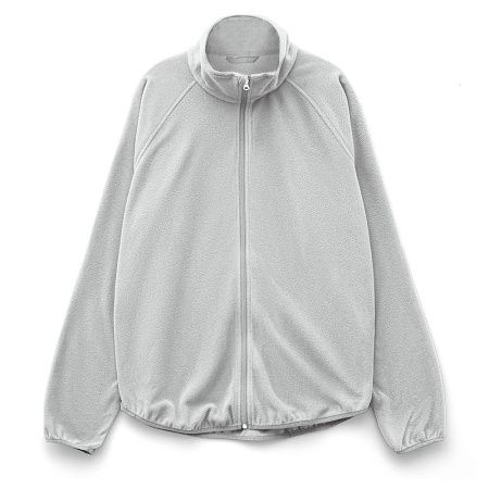 Куртка флисовая унисекс Fliska, светло-серая, размер XS/S