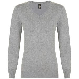 Пуловер женский Glory Women, серый меланж, размер XXL