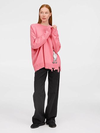 Джемпер Sharpick, розовый (фламинго), размер L/XL