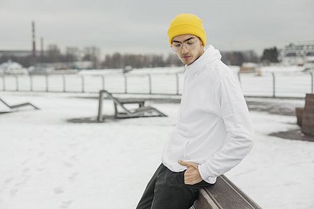 Шапка Life Explorer, ярко-желтая