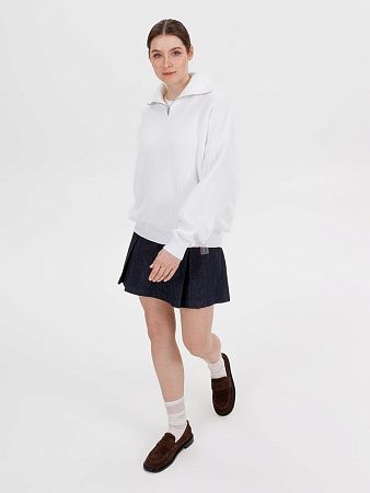 Джемпер Siluetti Birne, молочно-белый, размер S/M