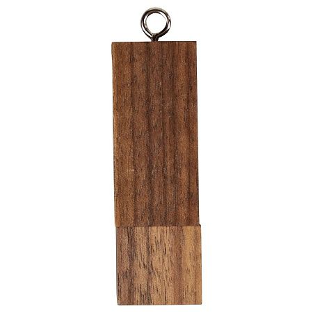 Флеш накопитель USB 2.0 Maple Square 32GB, клен, коричневый/коричневый