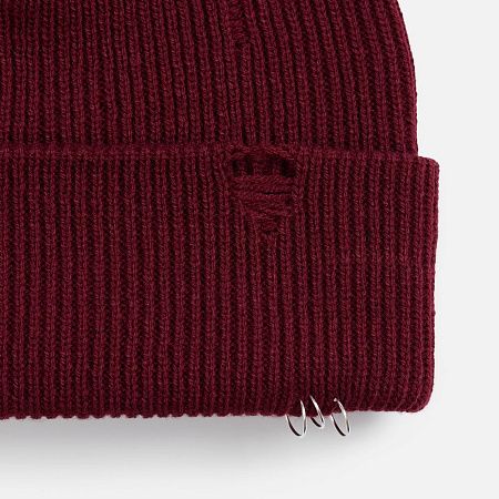 Шапка Ribelle, темно-красная (винная)