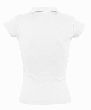 Рубашка поло женская без пуговиц Pretty 220, ярко-розовая, размер S