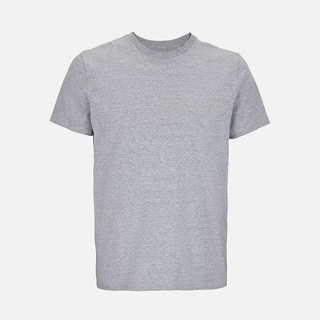 Футболка унисекс Lyam, серый меланж, размер XS