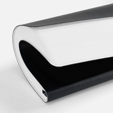 Ежедневник Waltz, недатированный, черный