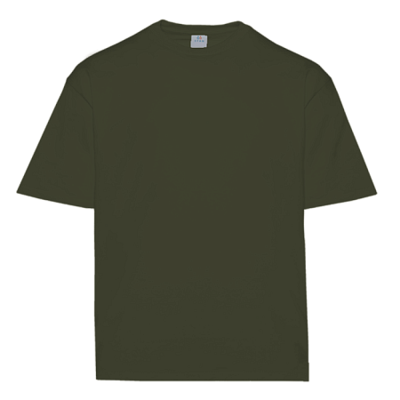Футболка унисекс оверсайз STAN хлопок 240, 56, Оливковый хаки,  (36)  (46/S)