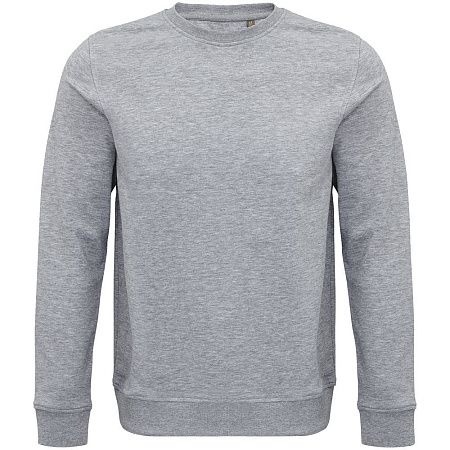 Свитшот унисекс Comet, серый меланж, размер XS