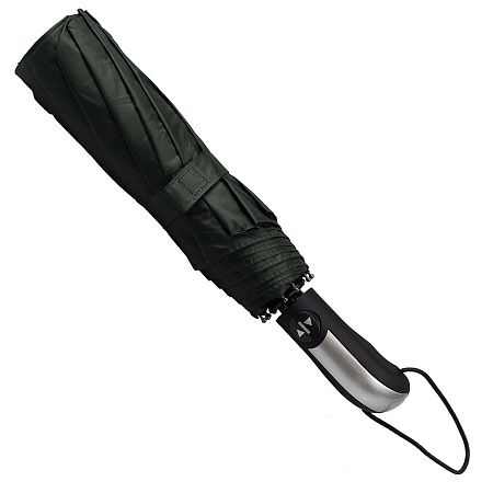 Зонт складной автоматический  Forest BERGEN, диаметр 103 см, радиус 23 дюйма, 10 панелей, с UV защитой в подарочной коробке зеленый