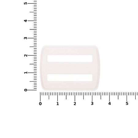 Пряжка — регулятор ремня Fermo, белая