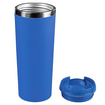 Термокружка KOMO SOFT COLOR 420мл. Синяя 6060.01