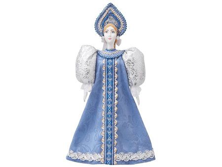 Подарочный набор: кукла фарфоровая, чай "Малина с мятой"