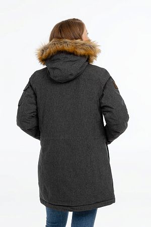 Парка женская Explorer, серый меланж, размер XL