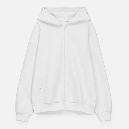 Толстовка унисекс оверсайз Sartoro, белая, размер XL/2XL