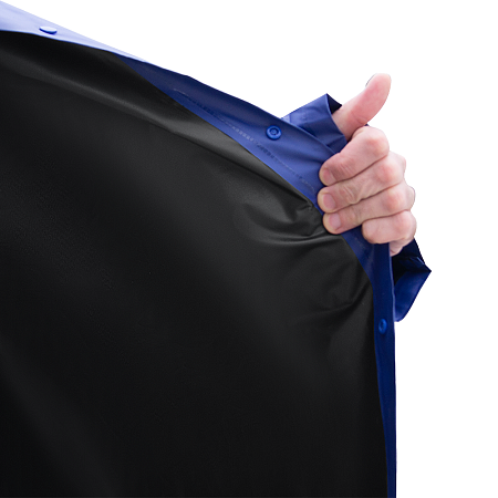 Дождевик Belfast Bi-color, материал PVC, размер M-L, темно-синий-черный