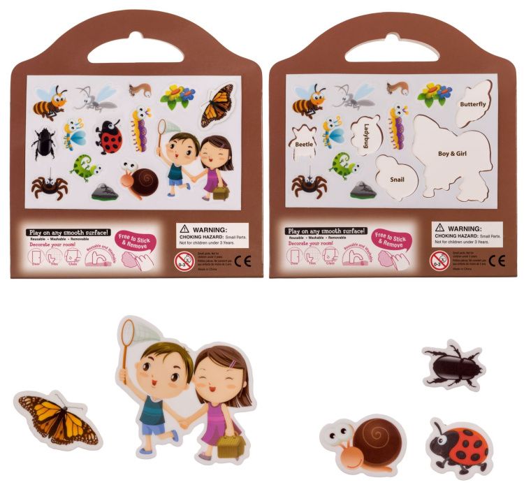 Многоразовые наклейки Sticker