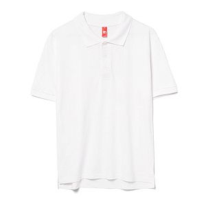 Рубашка поло мужская Adam, белая под нанесение