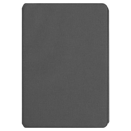 Блокнот в суперобложке Country Uma Linen A5+, недатированный, в твердой обложке, темно-серый