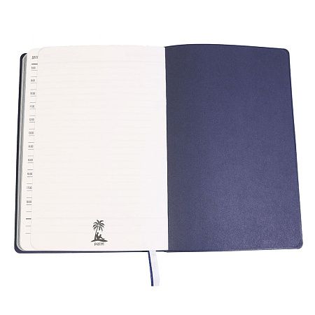 Ежедневник A5 недатированный Gabby в мягком переплёте, тёмно-синий