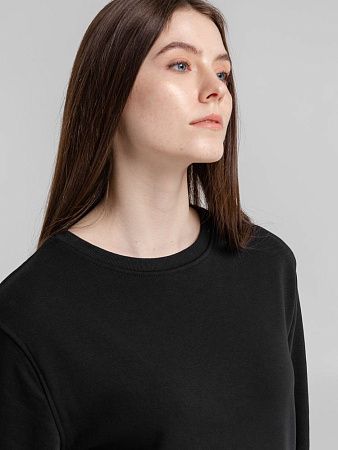 Свитшот унисекс BNC Inspire (Organic), черный, размер XS