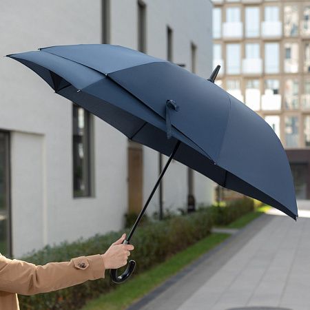 Зонт-трость Дюна (Dune), черный