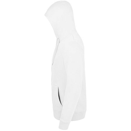 Толстовка унисекс Stone, белая, размер S