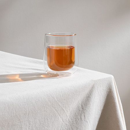 Стакан стеклянный с двойными стенками Лунго (Lungo)