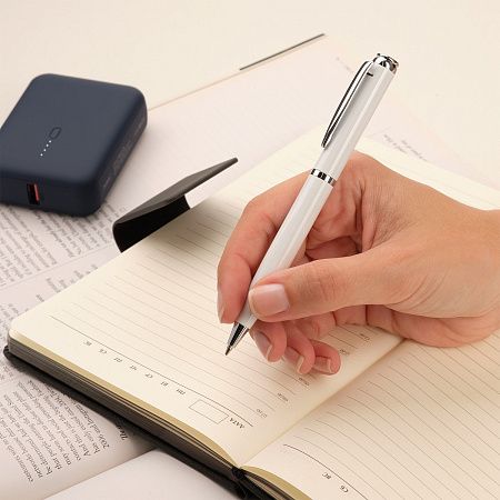 Шариковая ручка Соната (Sonata), белая