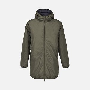 Куртка-парка унисекс Reverse, темный хаки