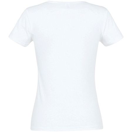 Футболка женская Miss 150, белая, размер S