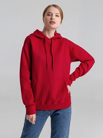 Толстовка с капюшоном Slam 320, красная, размер XS
