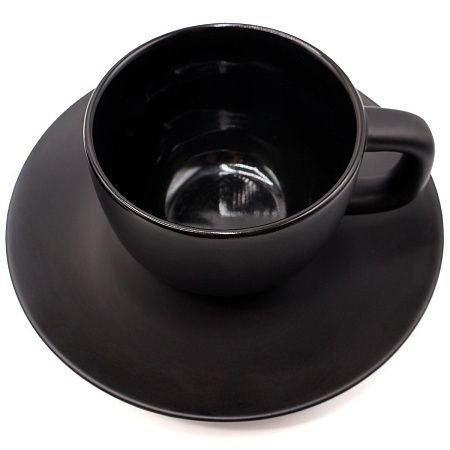 Чайная пара Frozen, чёрная