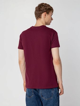 Футболка унисекс Regent 150, бордовая, размер XXL