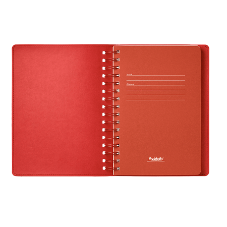 Ежедневник Виста (Vista) недатированный, оранжевый/коричневый