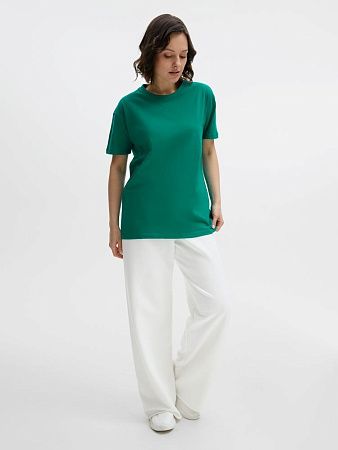 Футболка унисекс Regent 150, зеленая (изумрудная), размер XXL