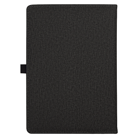 Ежедневник  Smart Wallet Cambric  A5, черный, недатированный, в твердой обложке с поролоном