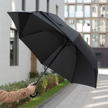 Зонт-трость Дюна (Dune), черный