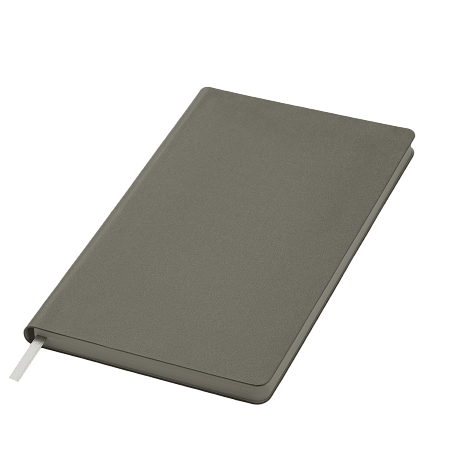 Ежедневник Латте софт-тач (Latte soft touch) недатированный, серый